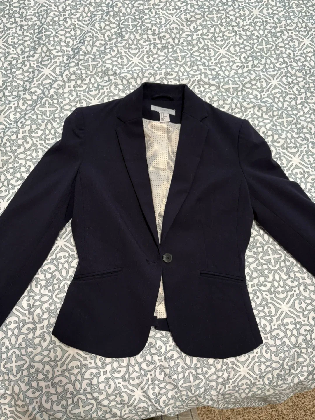 H&M Navy Blue Blazer - Size US 2