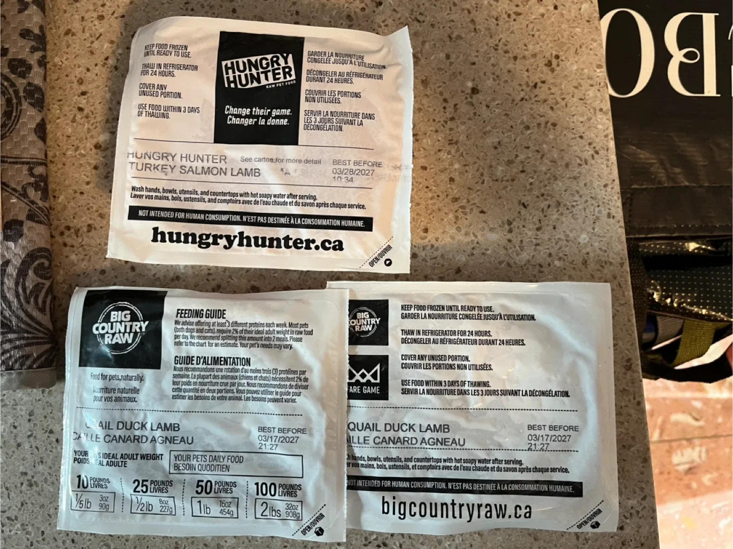 Hungry Hunter & Big Country Raw Pet Food