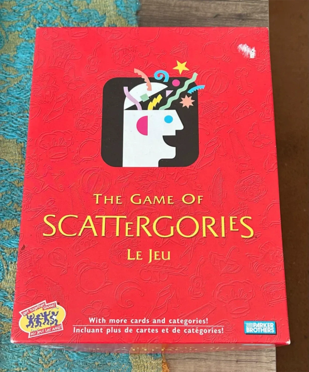 Scattergories Board Game by Parker Brothers