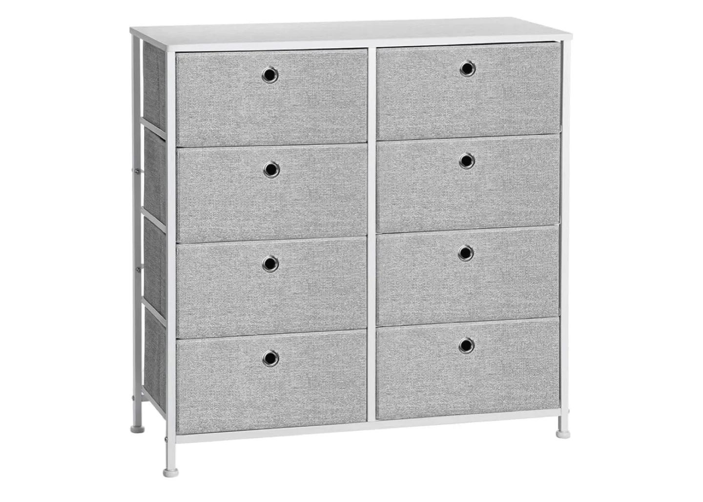 8-Drawer Fabric Dresser Storage Tower
