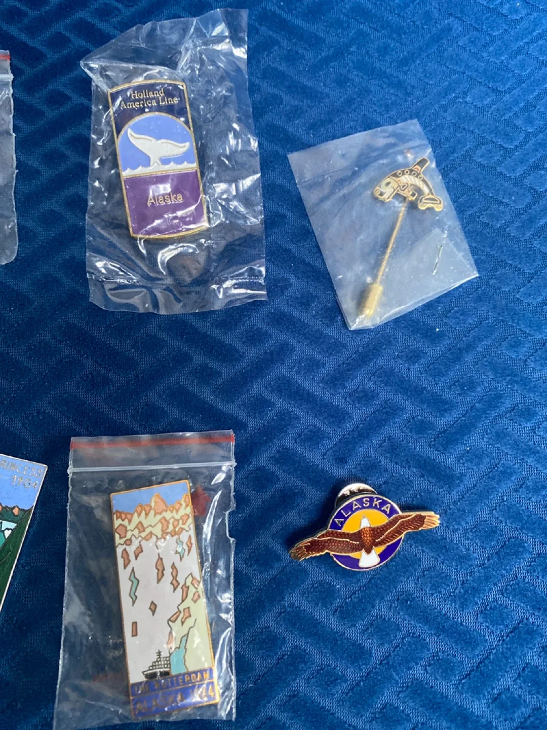 Holland America Line Alaska Pins