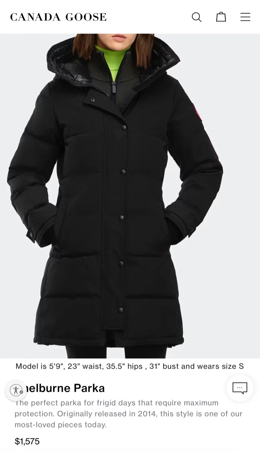 Canada Goose Shelburne Parka - Black