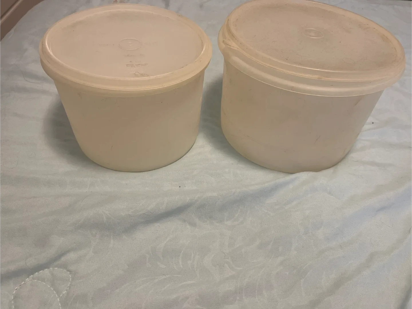 Tupperware containers