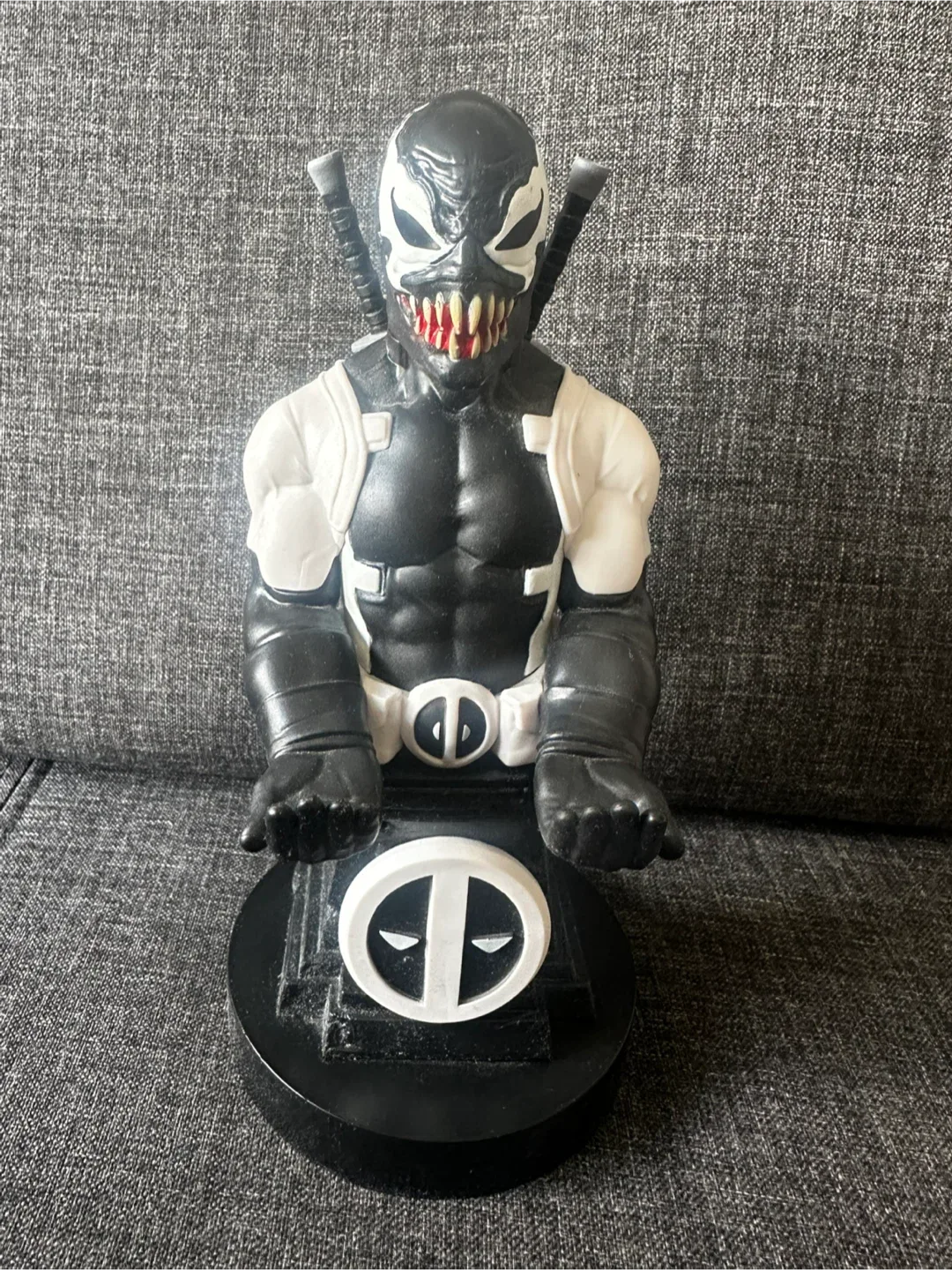 Venom deadpool phone and controller holder