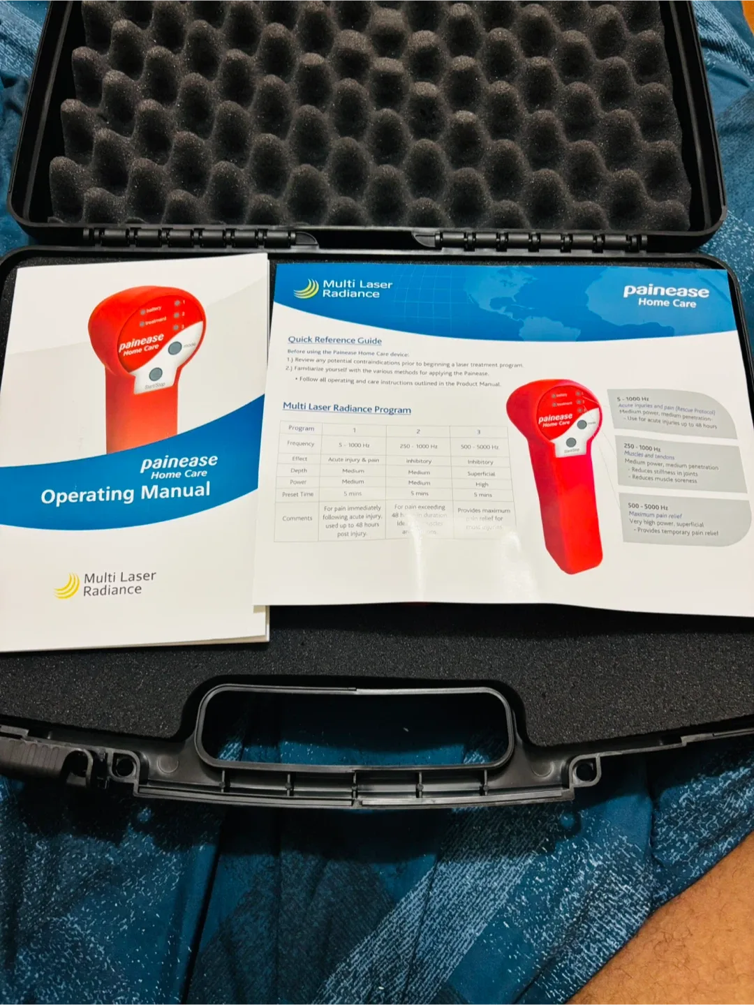 Painease Home Care Multi Laser Radiance image indicator(2)