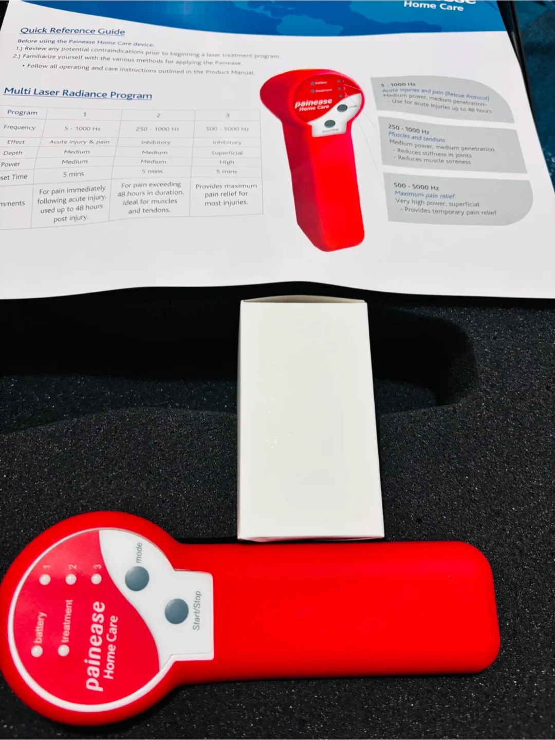 Painease Home Care Multi Laser Radiance image indicator(3)