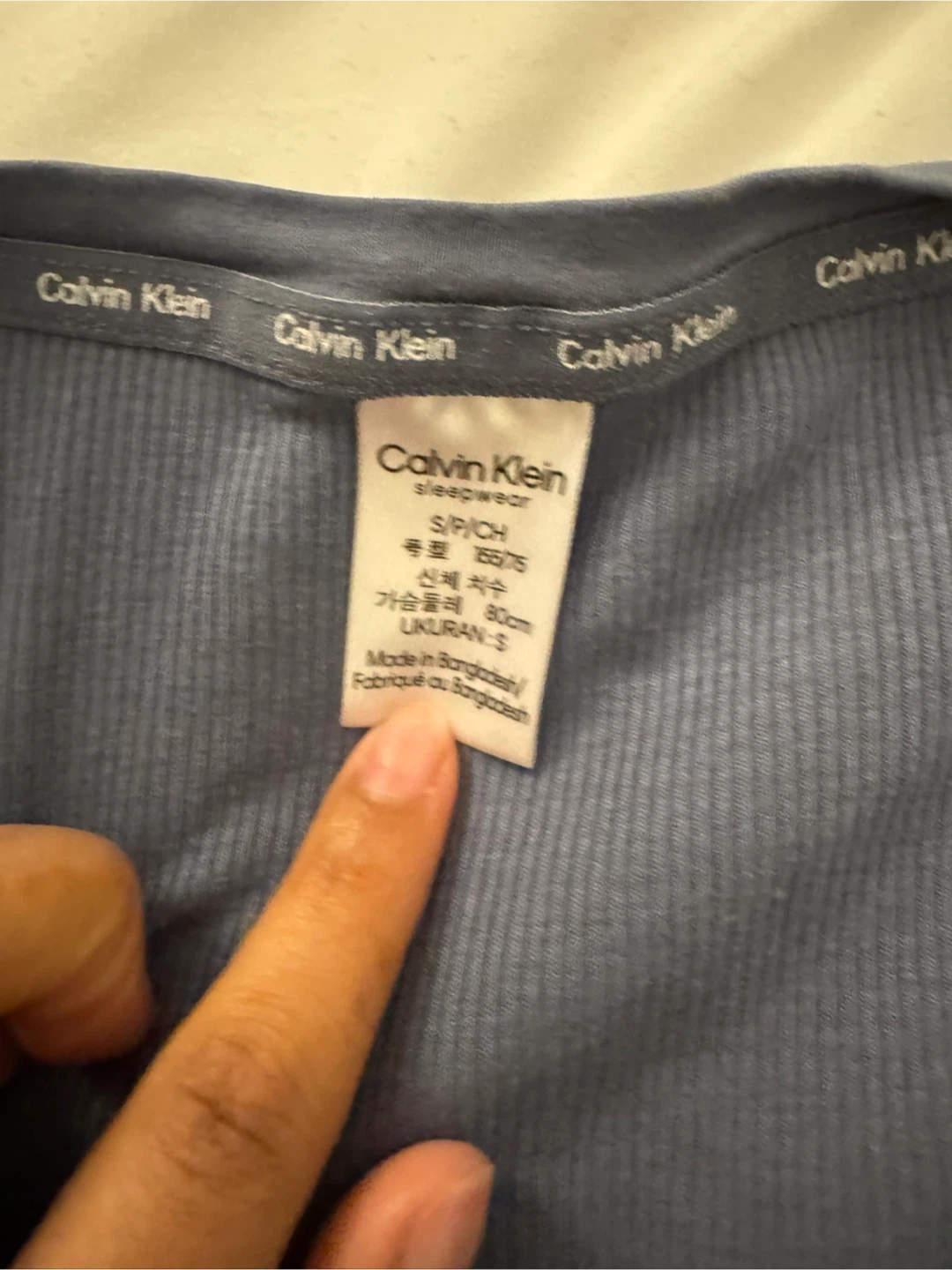 Calvin Klein Sleepwear Top - Size S - photo 2