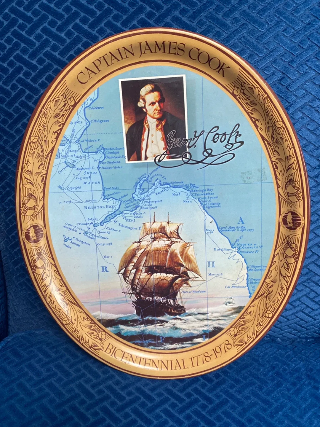 Vintage Coca-Cola Expo '86 Vancouver Tray