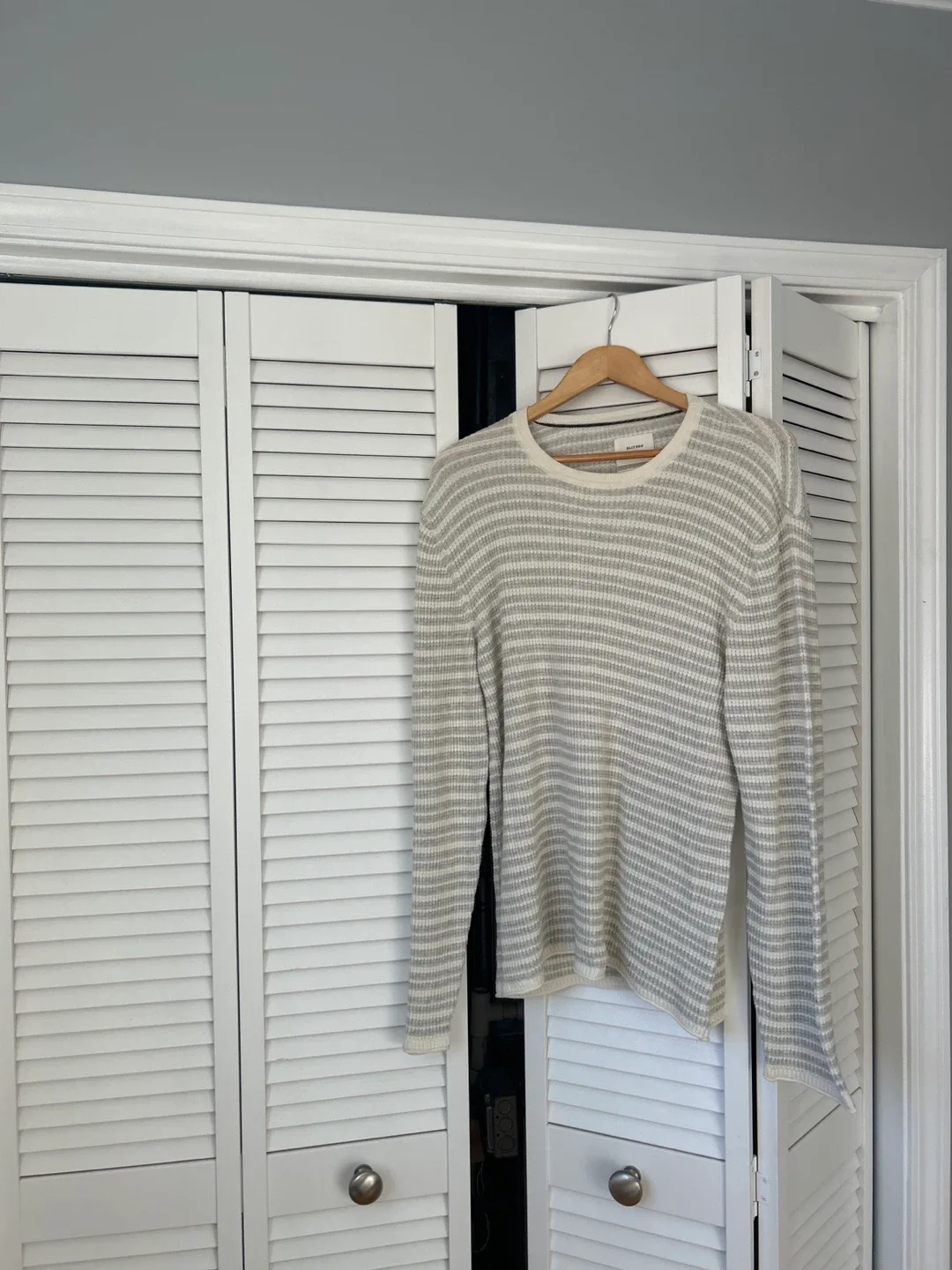 Striped Long Sleeve Top by Buck Mason