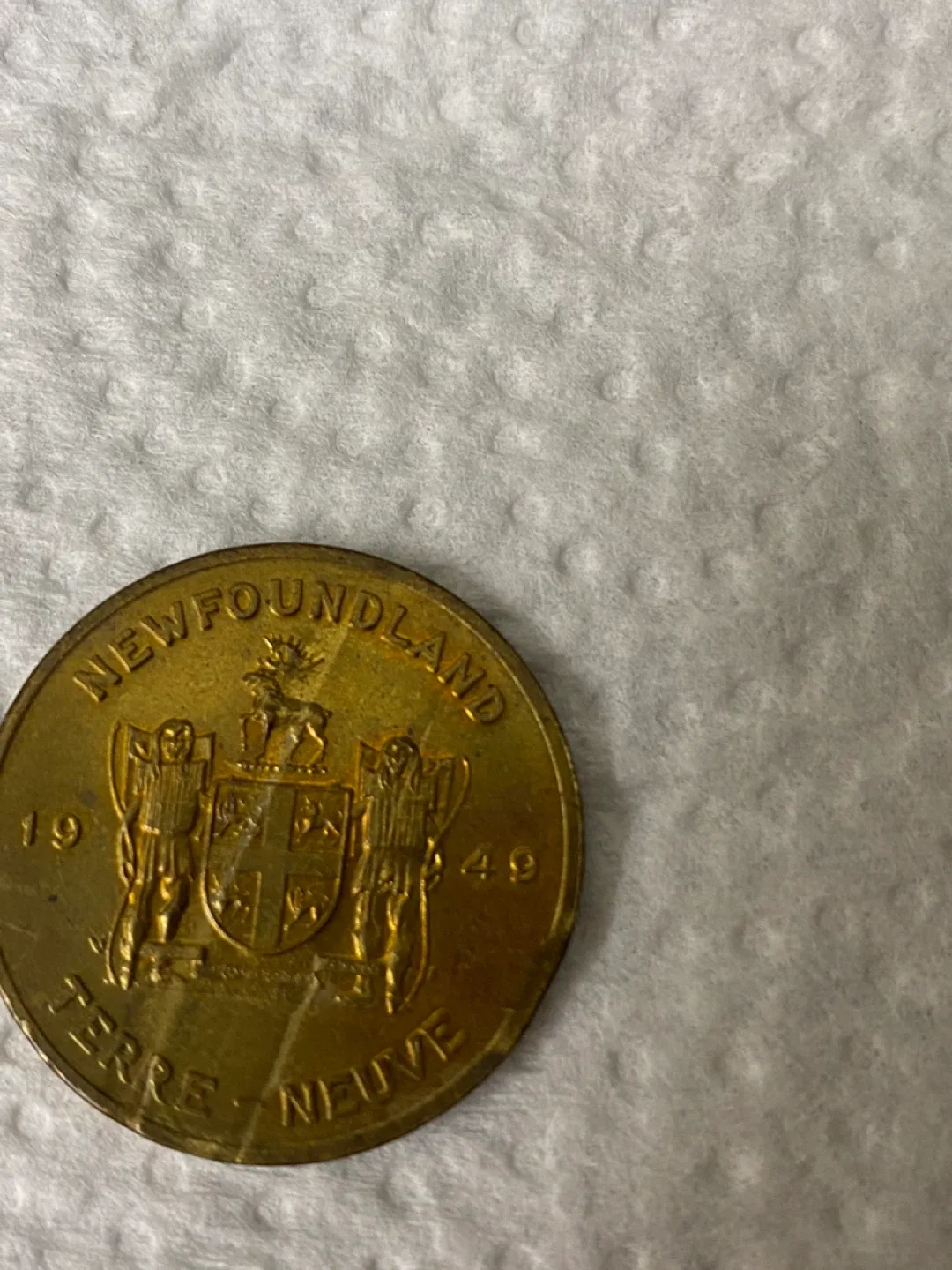 Vintage Newfoundland Coin 1949 image indicator(2)