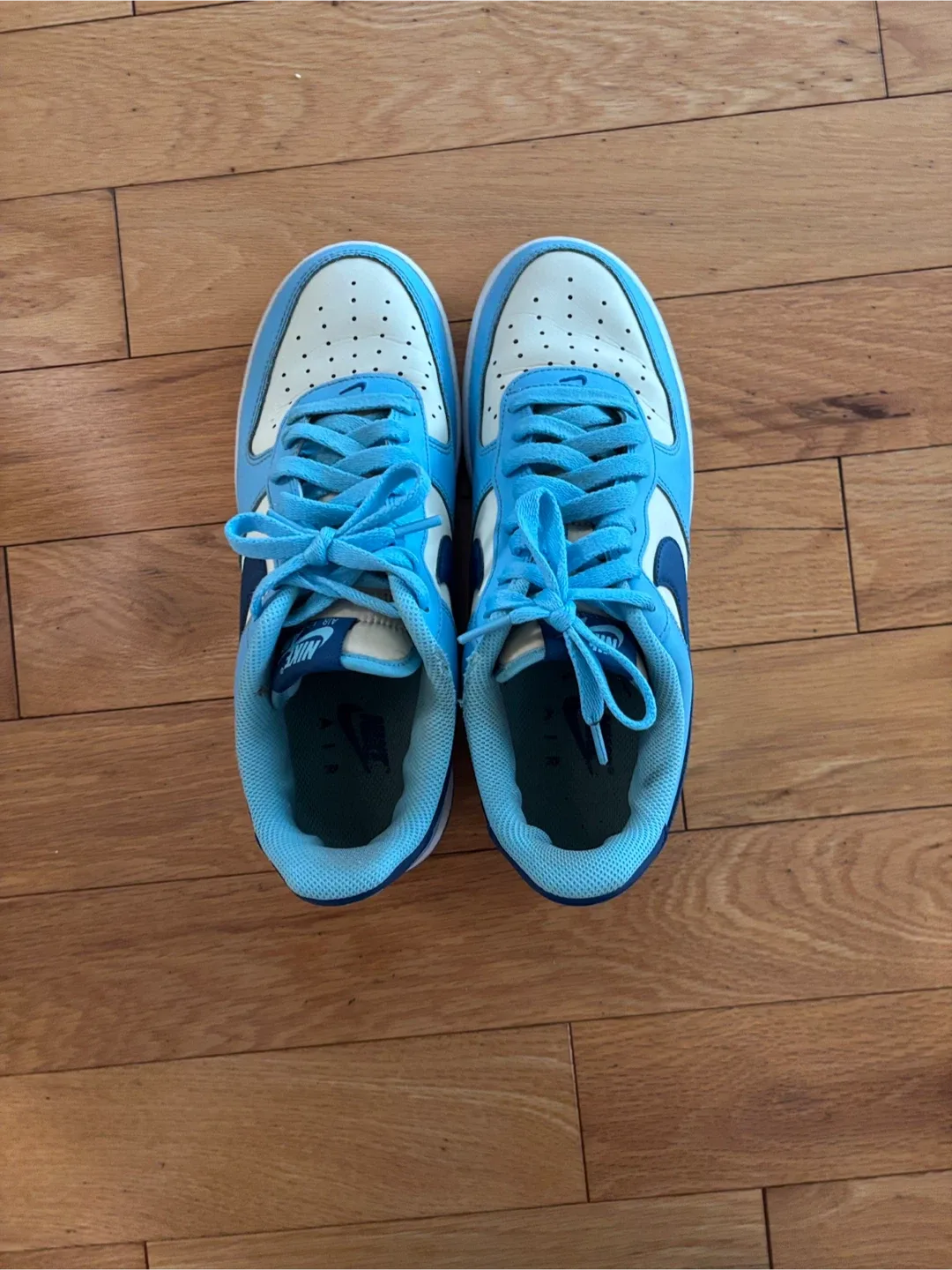 Nike Air Force 1 Low Blue/White Shoes image indicator(4)