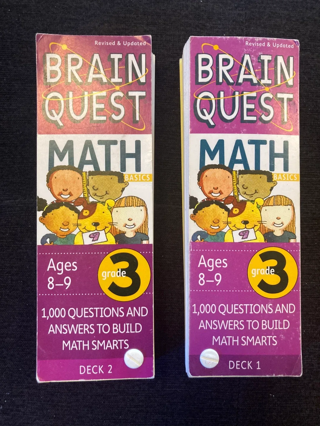 Brain Quest Math Basics Grade 3 - Decks 1 & 2