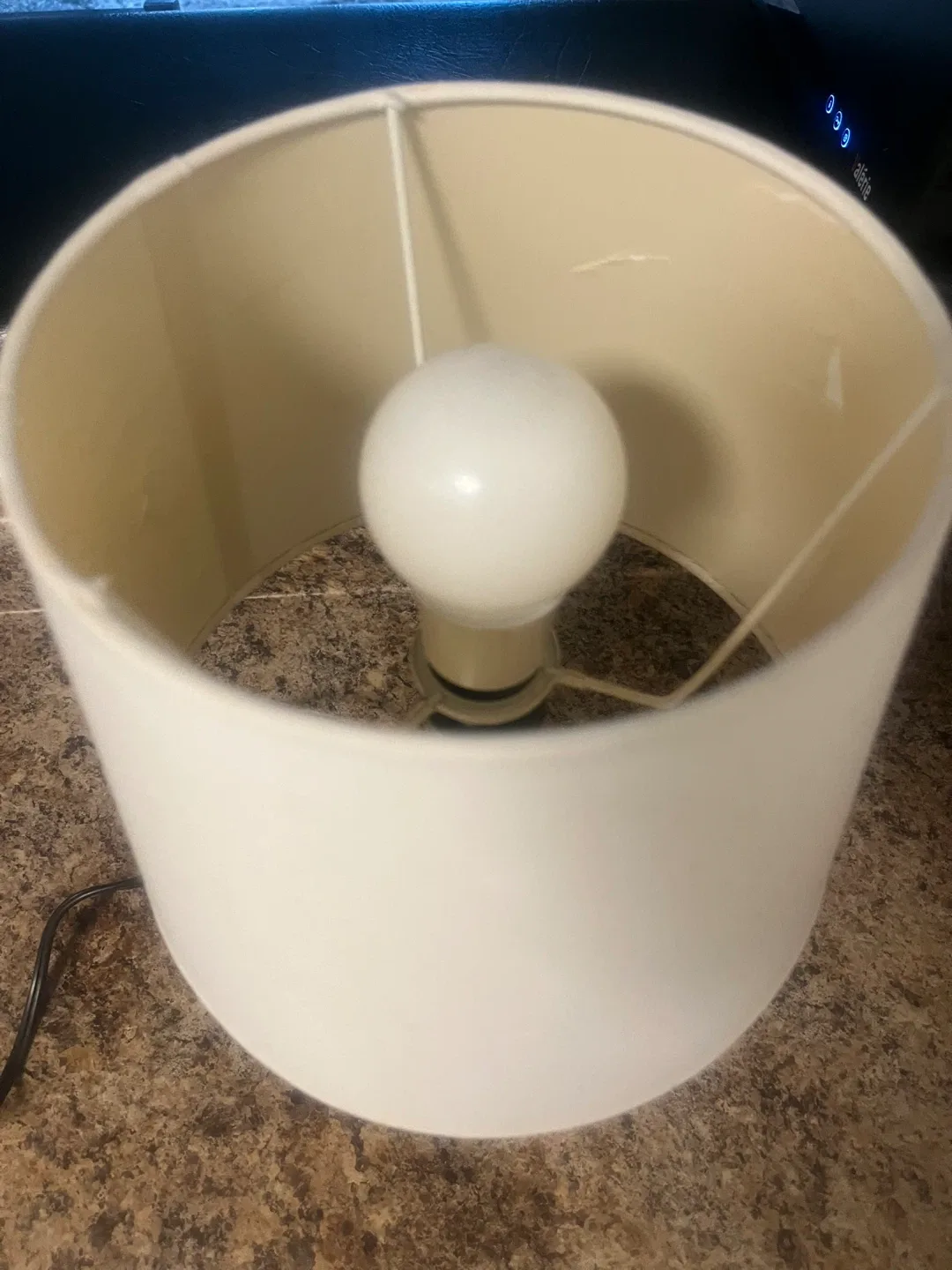 Table Lamp with White Shade image indicator(3)