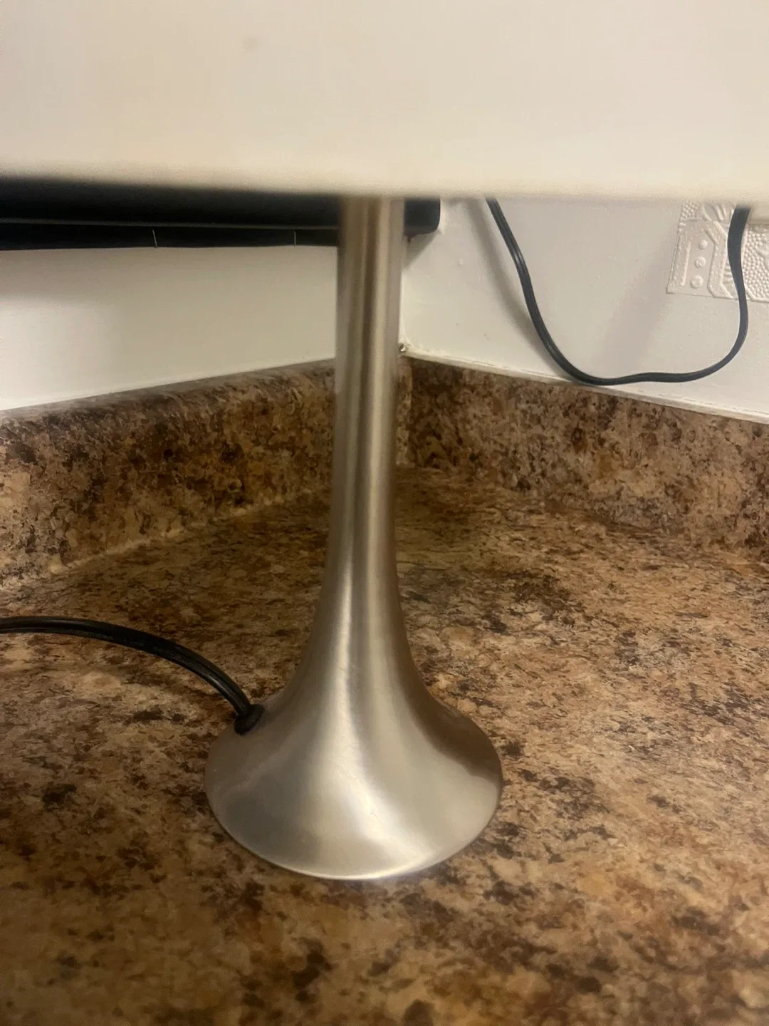 Table Lamp with White Shade image indicator(2)