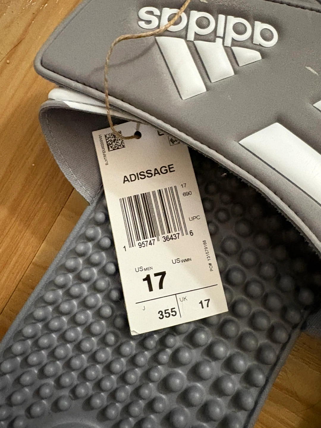 Adidas Adissage Slides US Men 17 - photo 2