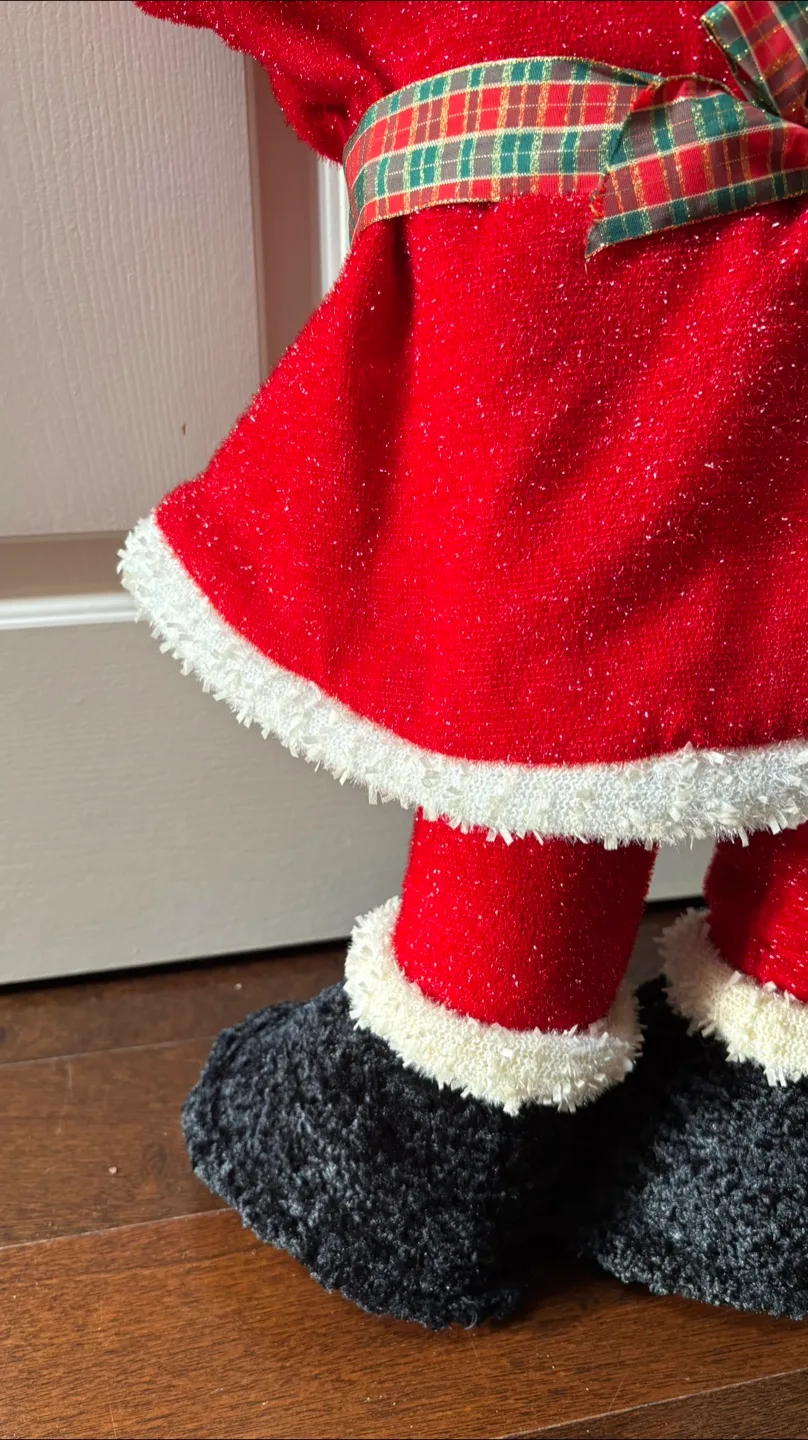 Adorable Christmas Doll in Santa Outfit - New image indicator(6)