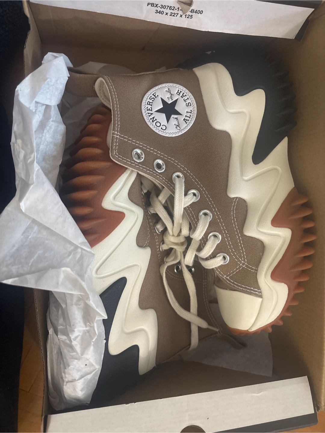 Converse Run Star Hike Platform high top - Size 6 - photo 2