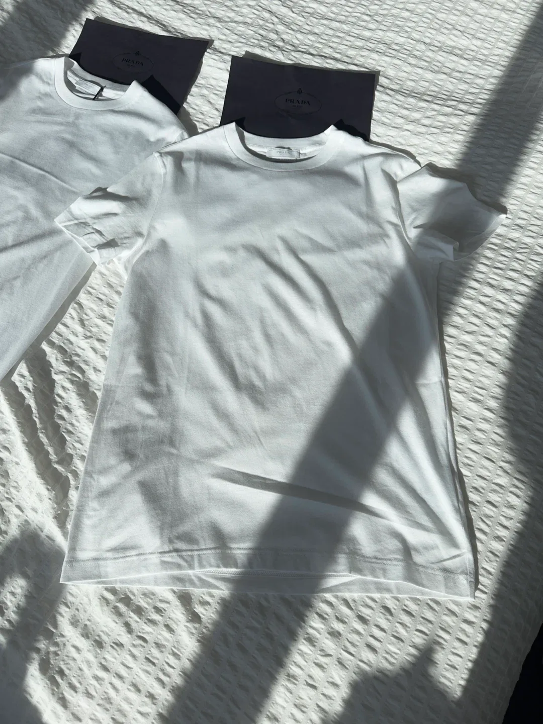 Prada White T-Shirt 2pack image indicator(2)