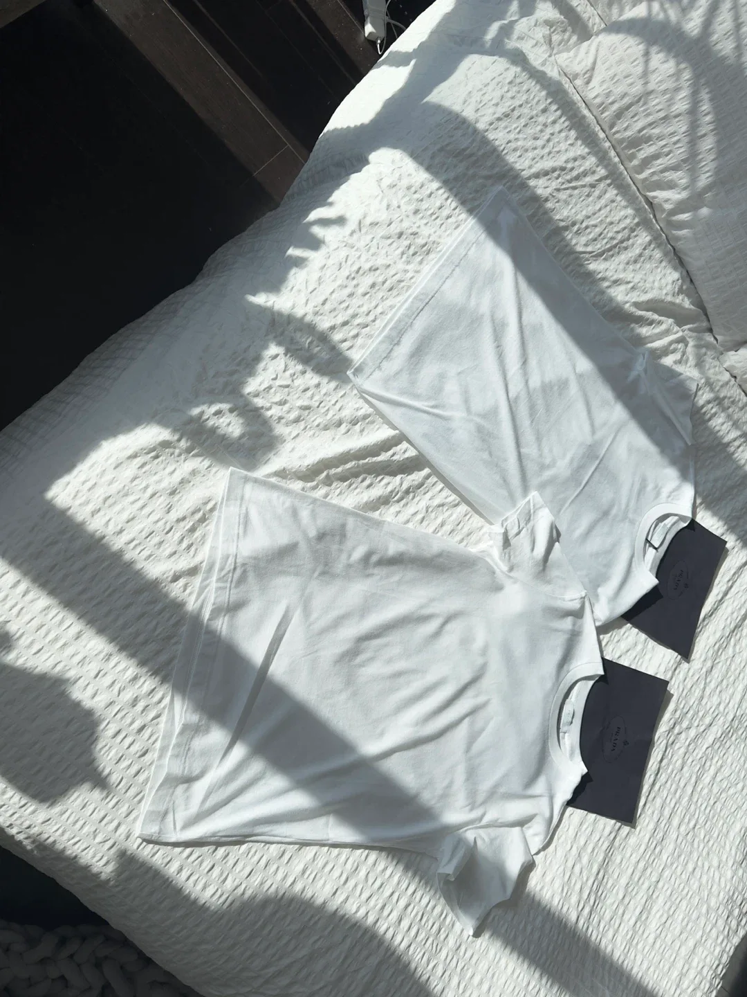 Prada White T-Shirt 2pack