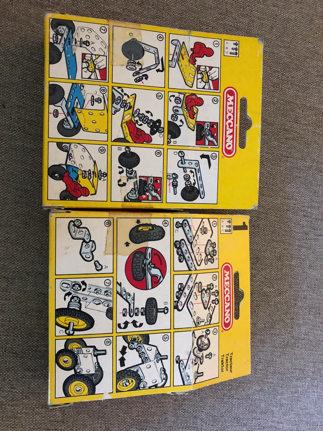 Vintage Meccano Tractor Trailer Set - photo 2