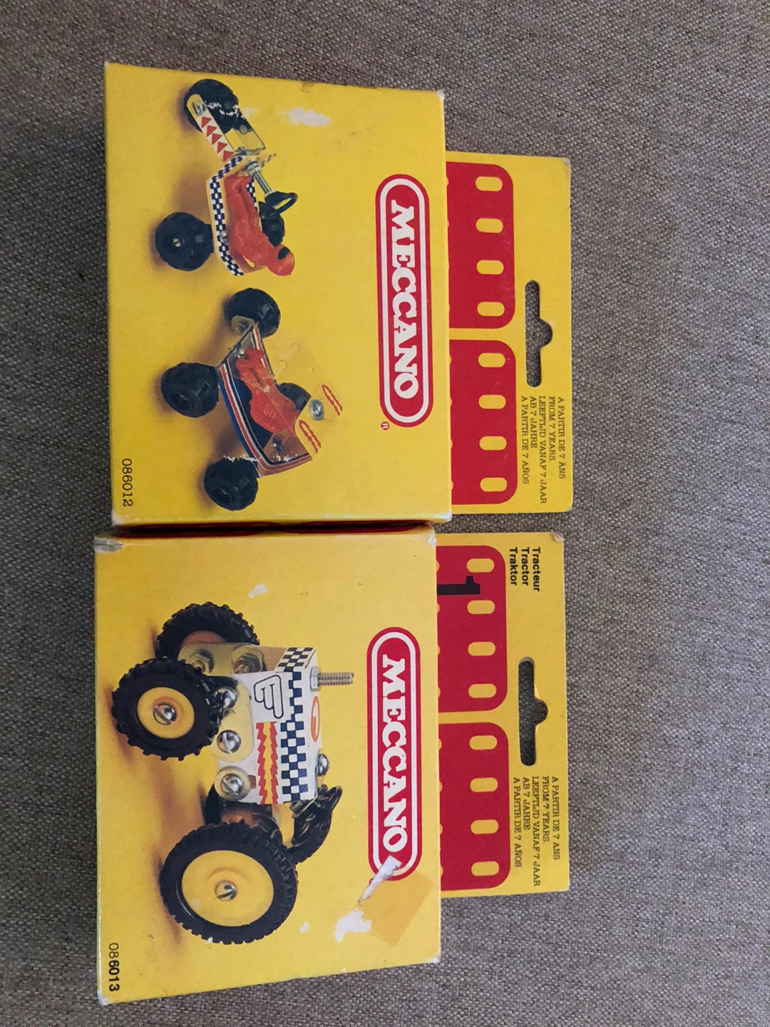 Vintage Meccano Tractor Trailer Set