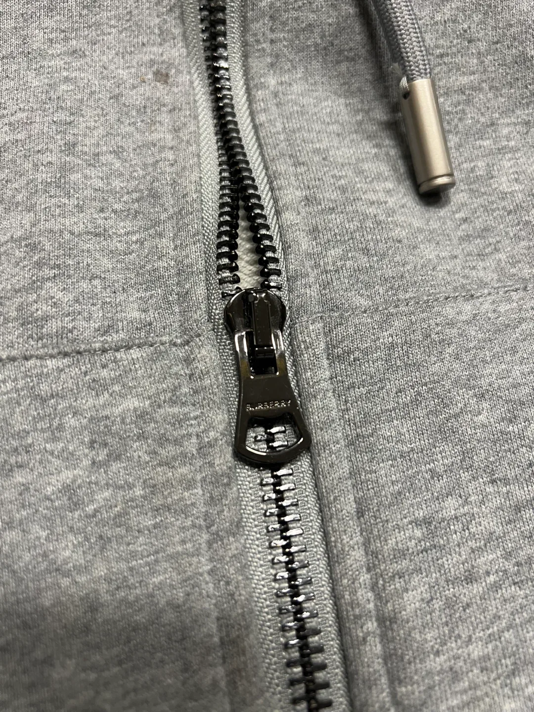 Authentic Burberry grey hoodie image indicator(6)