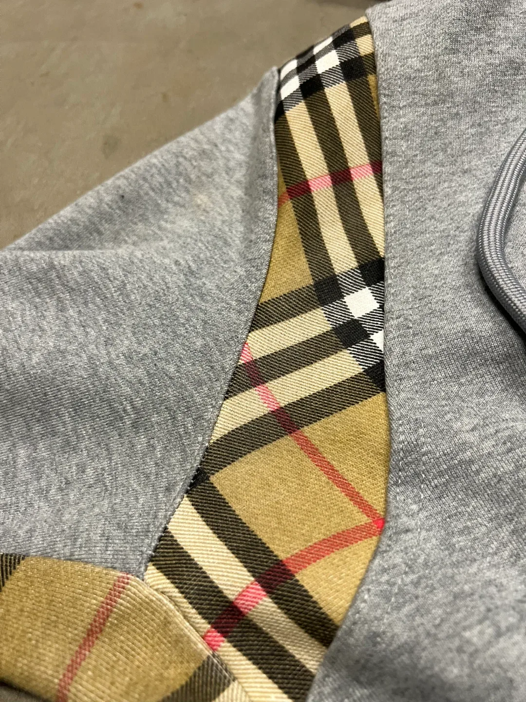 Authentic Burberry grey hoodie image indicator(7)