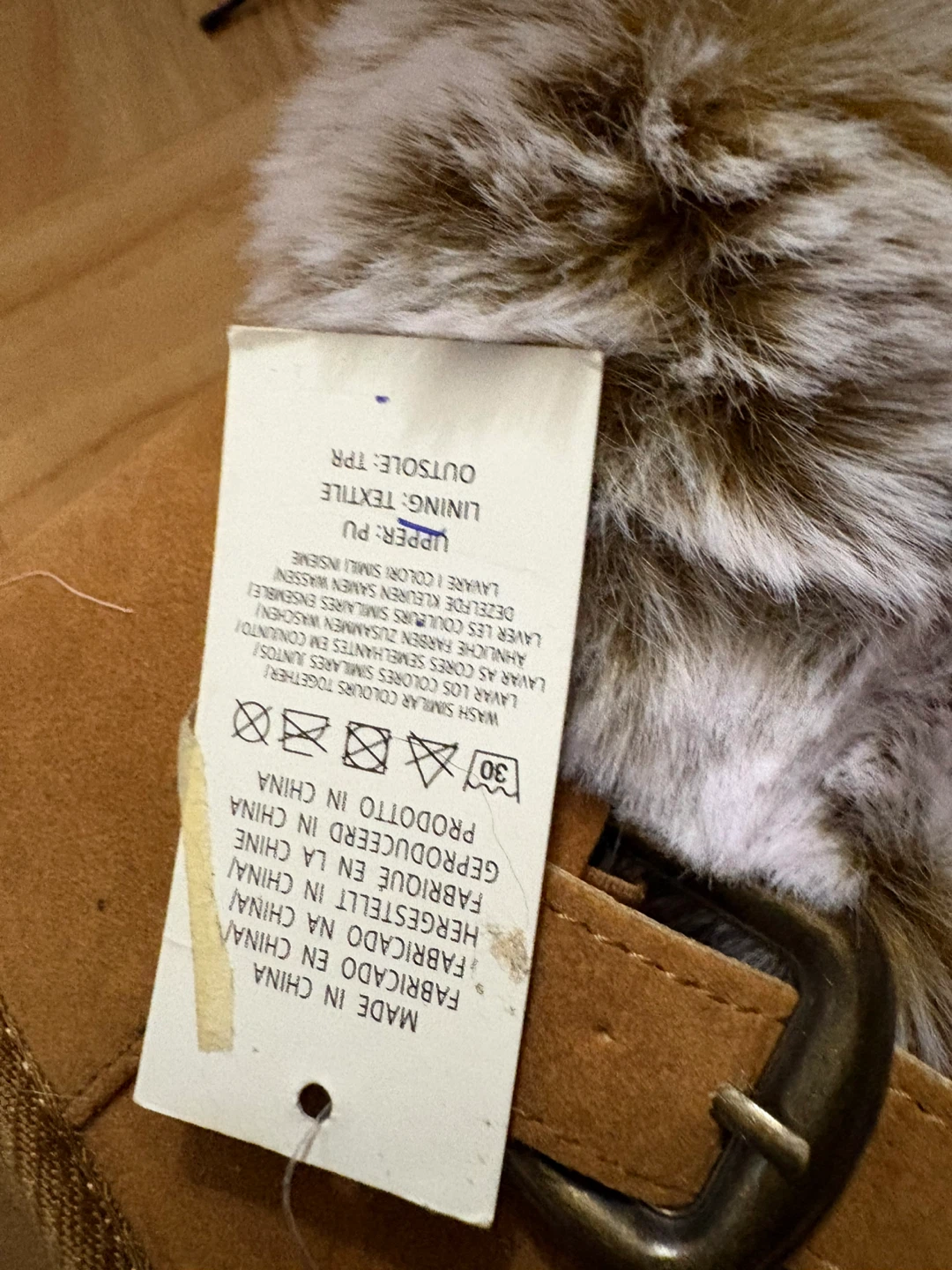 Brown Faux Fur Winter Boots - Size 6 - photo 4