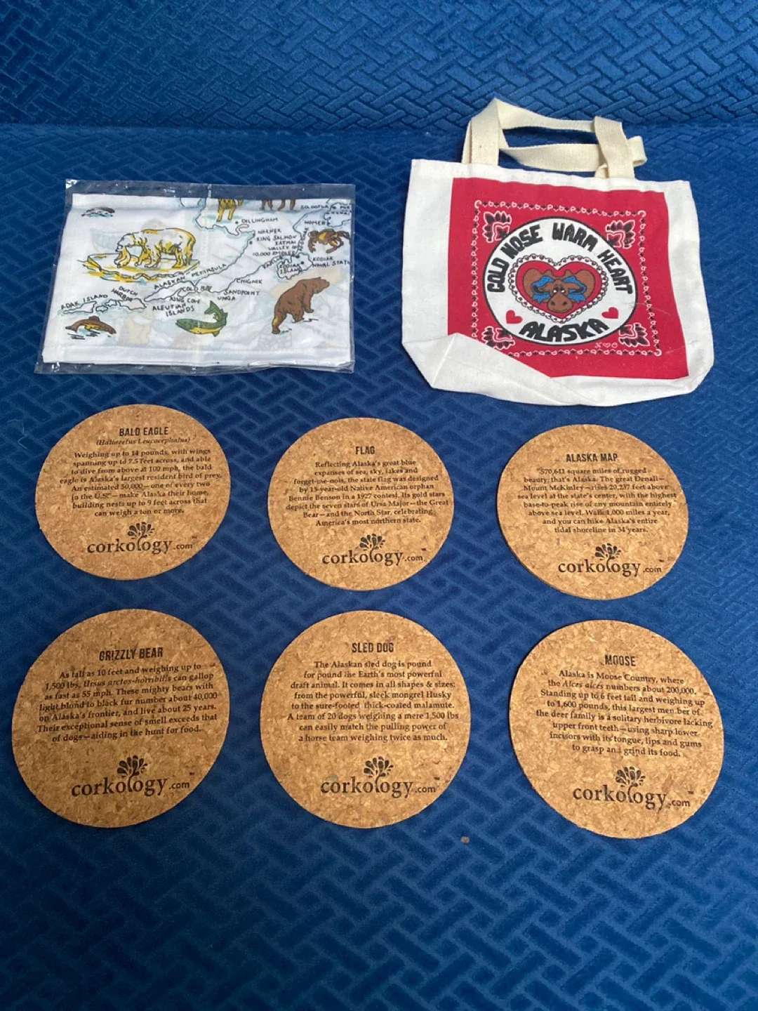 Corkology Alaska Coasters Set