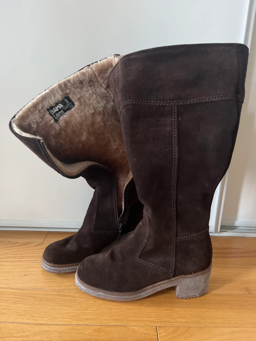 Bama Lams Brown Suede Boots - photo 3