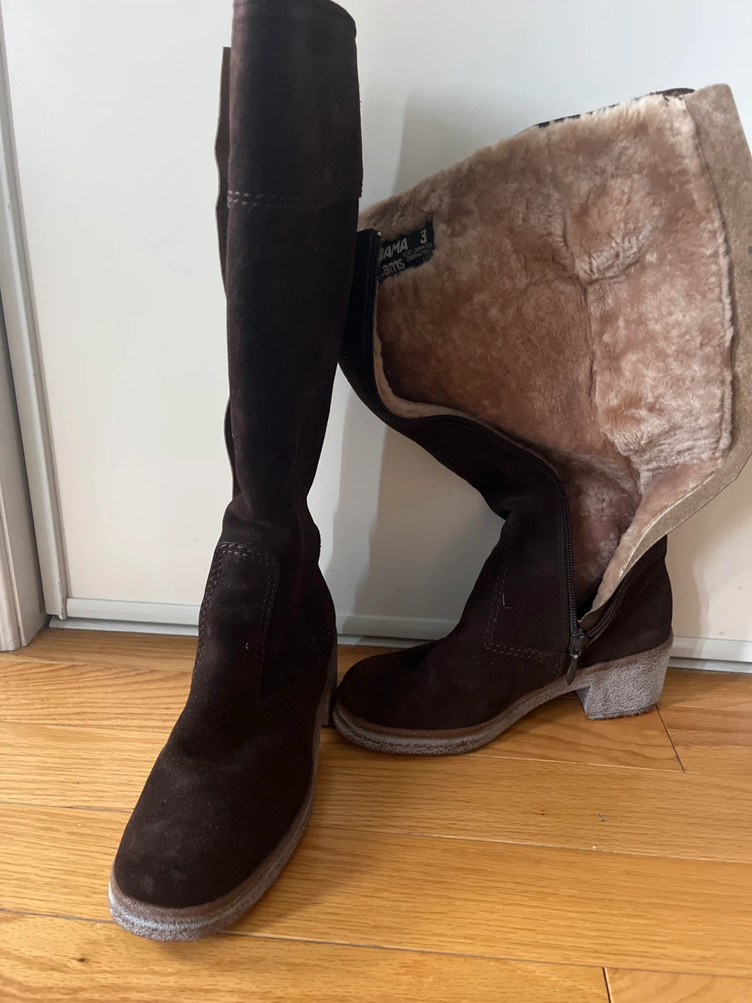 Bama Lams Brown Suede Boots - photo 2