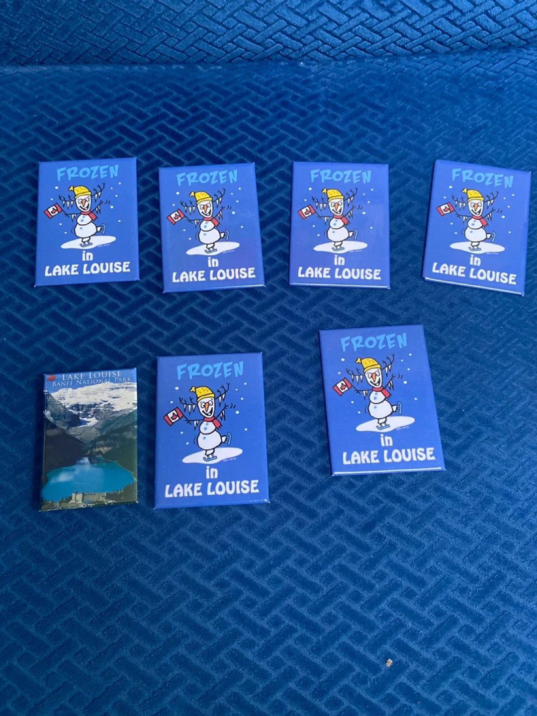 Lake Louise & Frozen Magnets