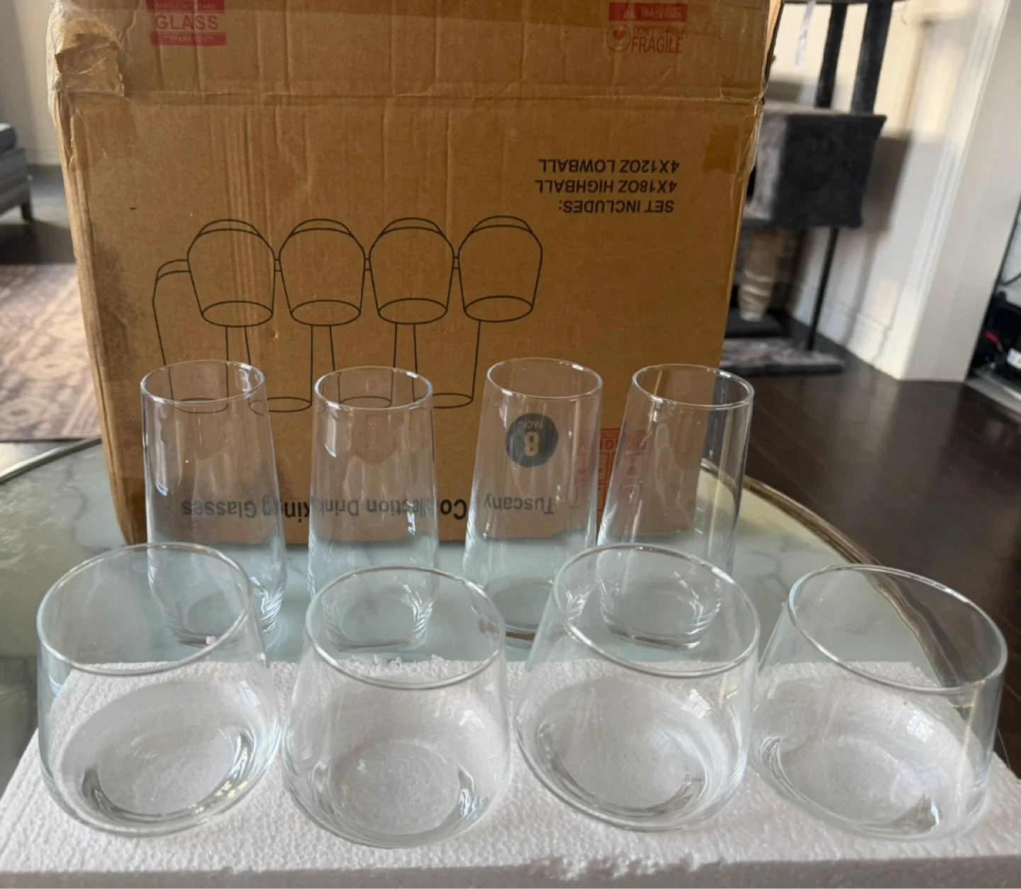 Collection Drink Glasses Set