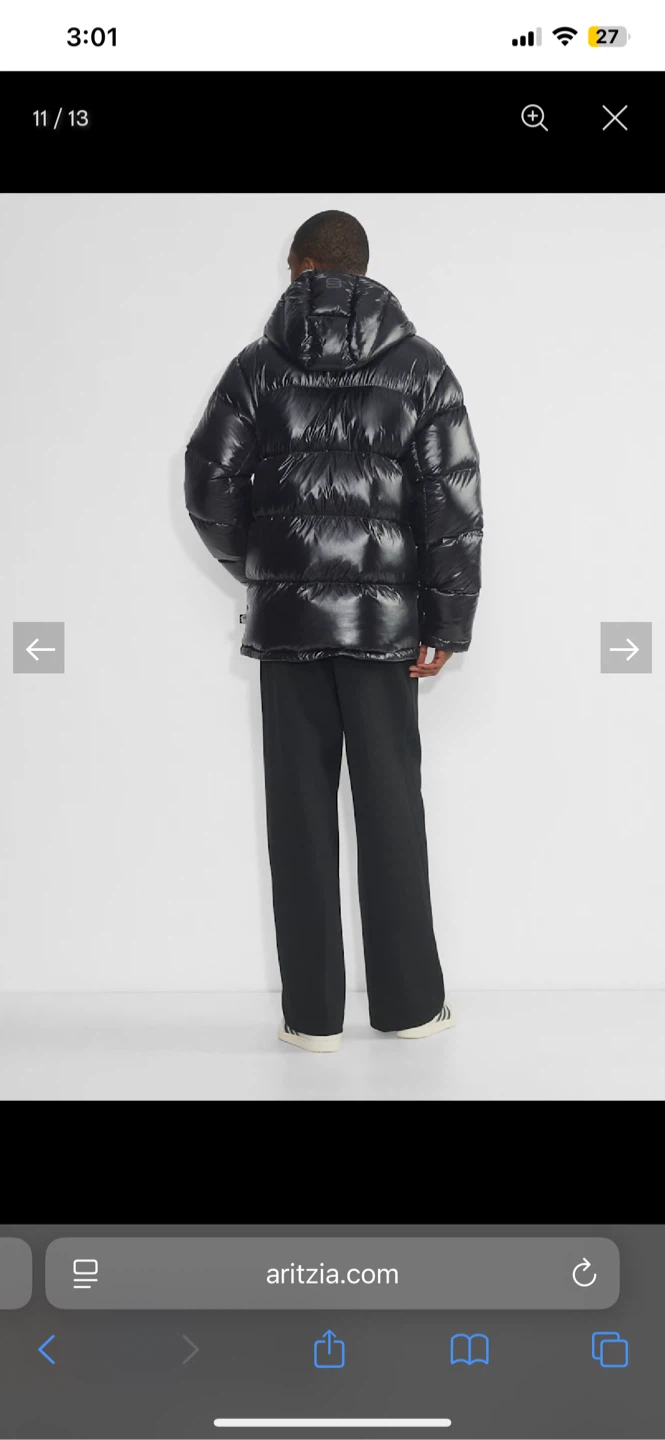 Brand New Aritzia The Super Puff Men's Hi-Gloss - photo 3