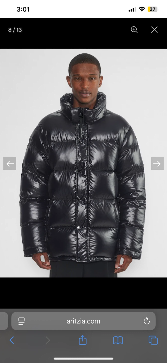 Brand New Aritzia The Super Puff Men's Hi-Gloss - photo 4