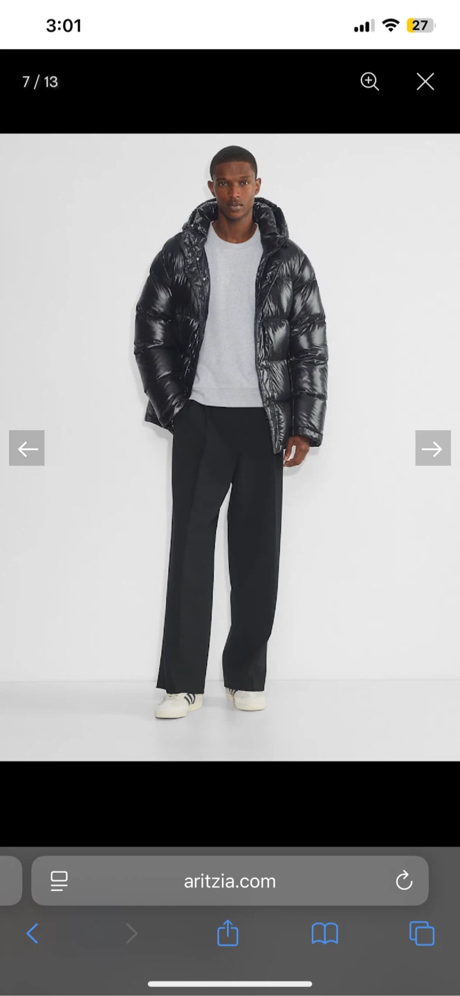 Brand New Aritzia The Super Puff Men's Hi-Gloss - photo 5