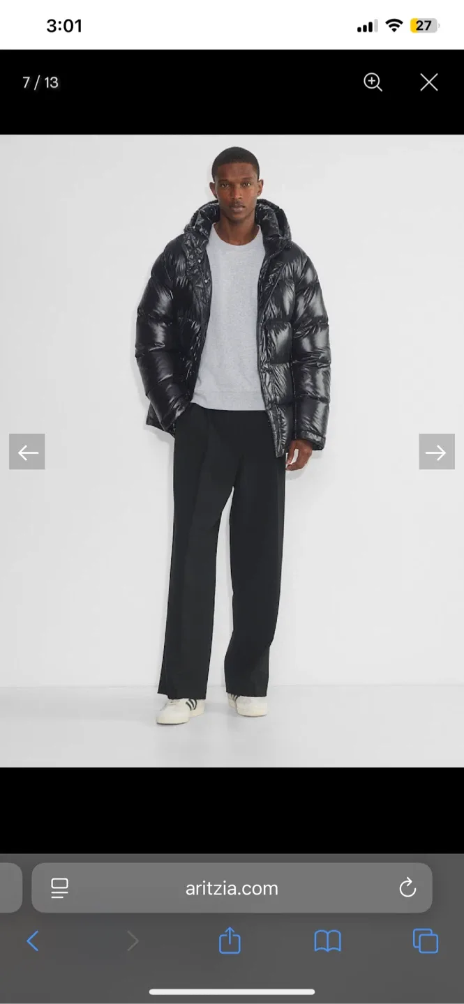 Brand New Aritzia The Super Puff Men's Hi-Gloss image indicator(5)