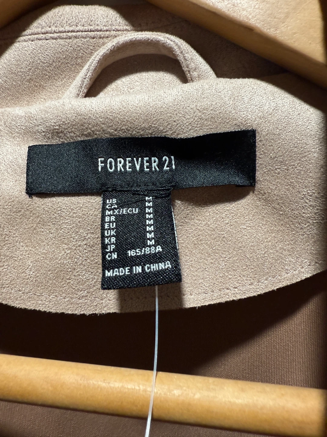 Forever 21 Tan suede trench Coat - Size M - photo 2