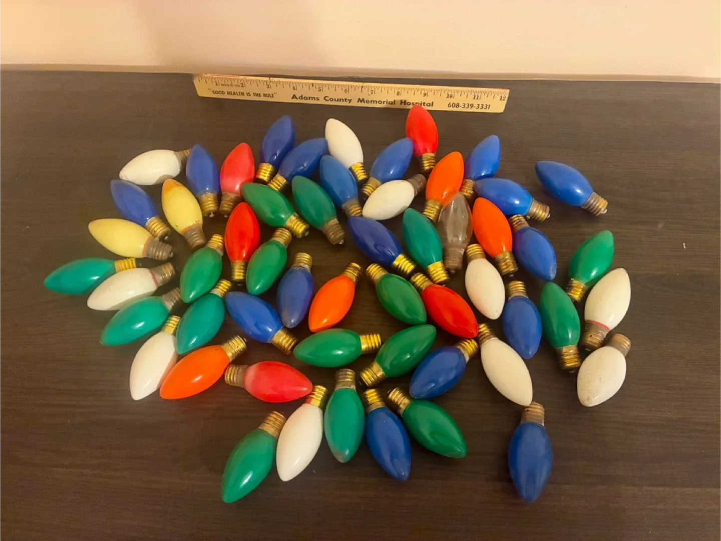 Vintage C6 Christmas Light Bulbs