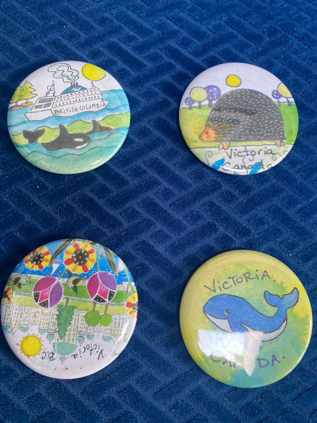 10 for $2 - Handmade Victoria, BC Animal Magnets - photo 2