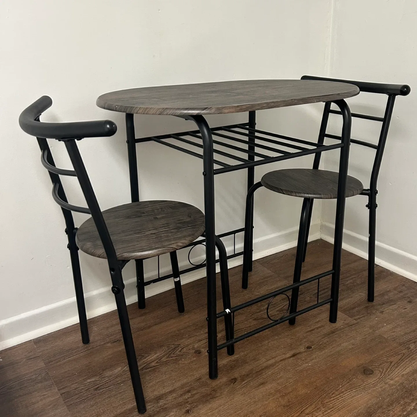 3-Piece Bistro Table and Chairs Set