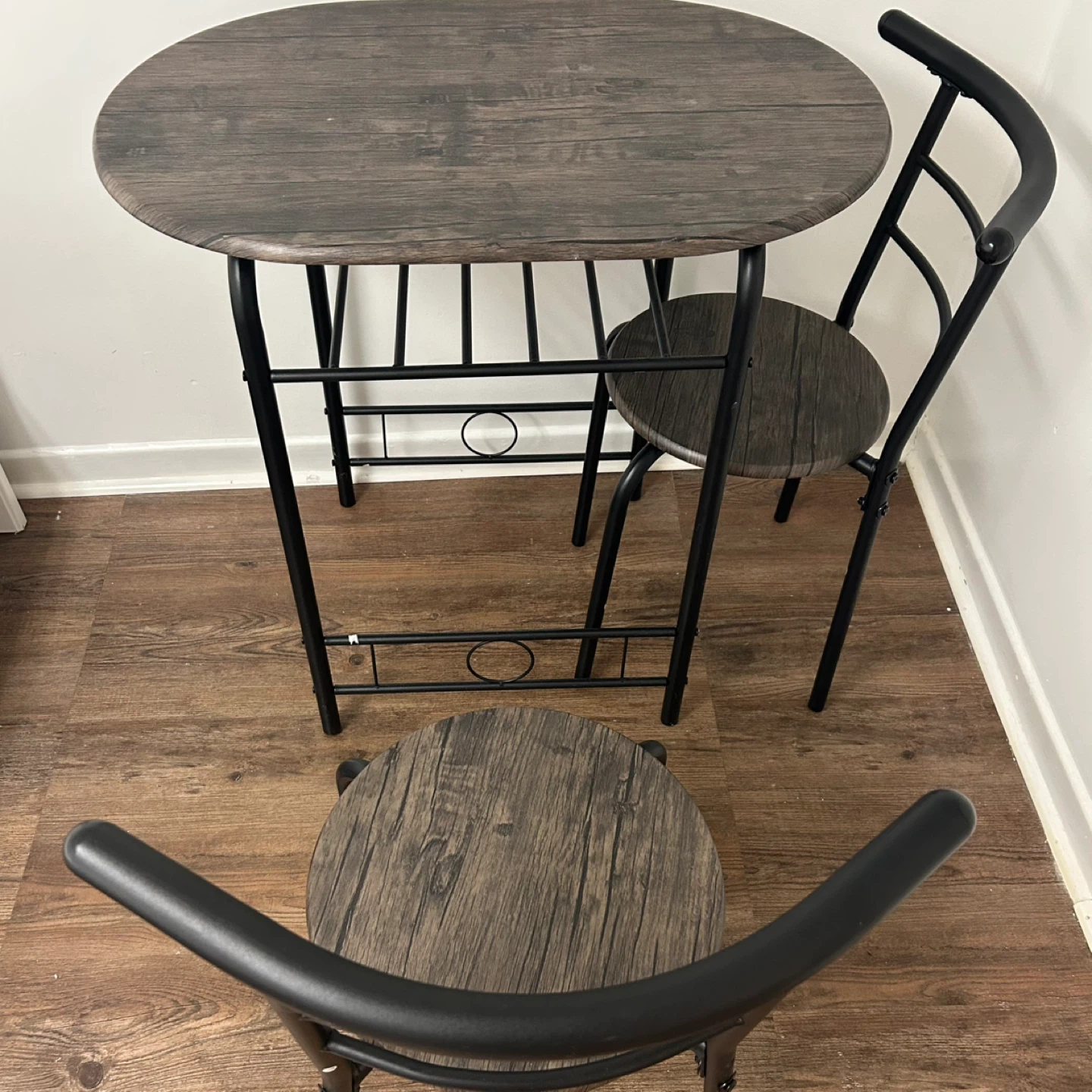 3-Piece Bistro Table and Chairs Set - photo 5