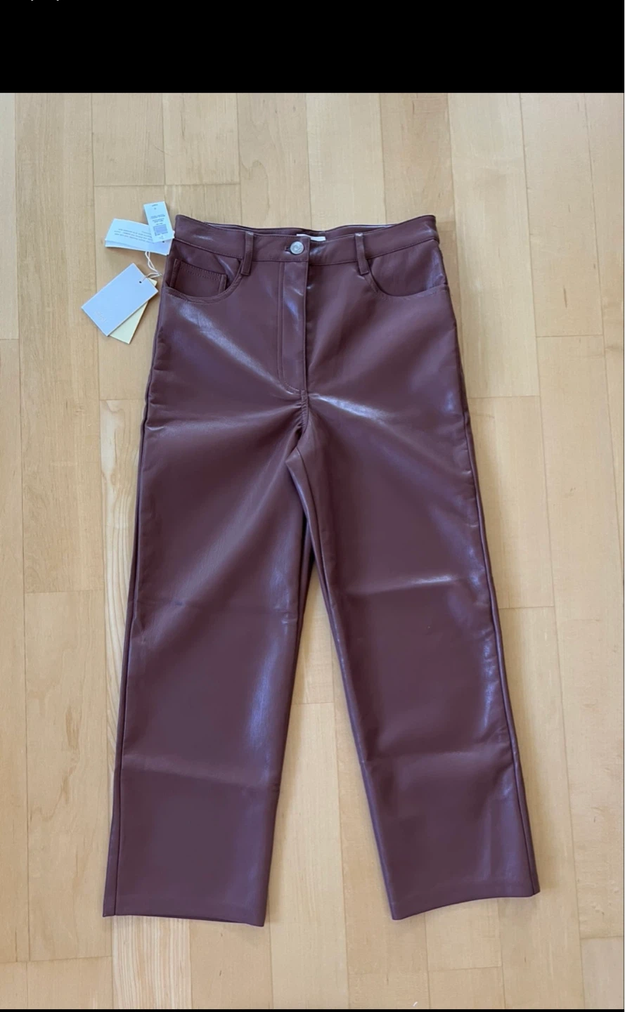 NWT Wilfred Melina Leather Pants - Size S - photo 4