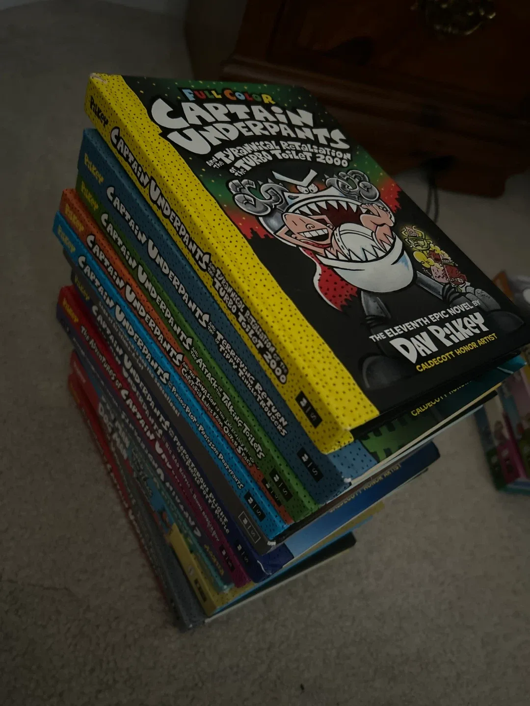 Captain Underpants Book Series by Dav Pilkey