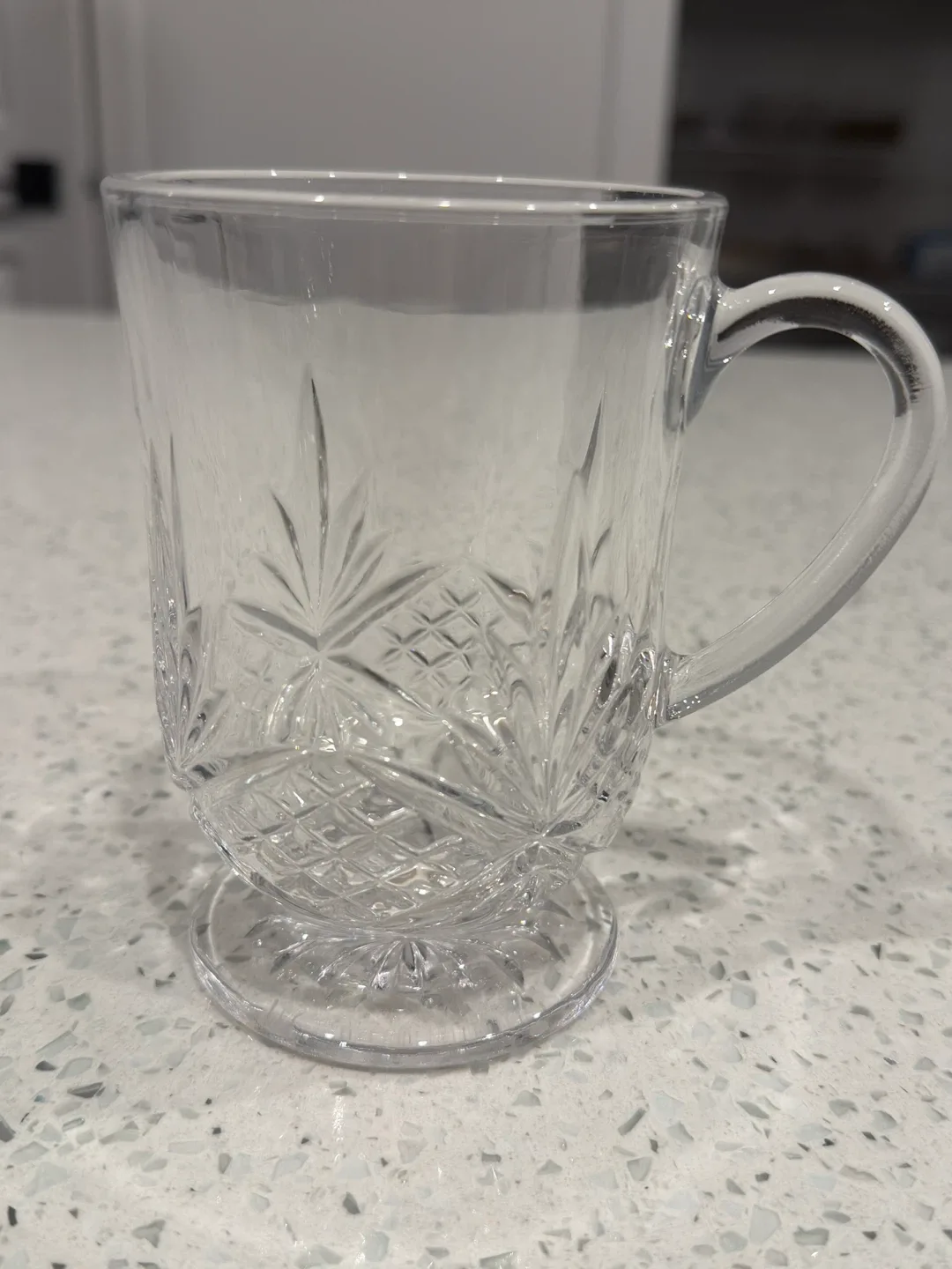 Godinger Dublin Collection Glass Coffee Mug