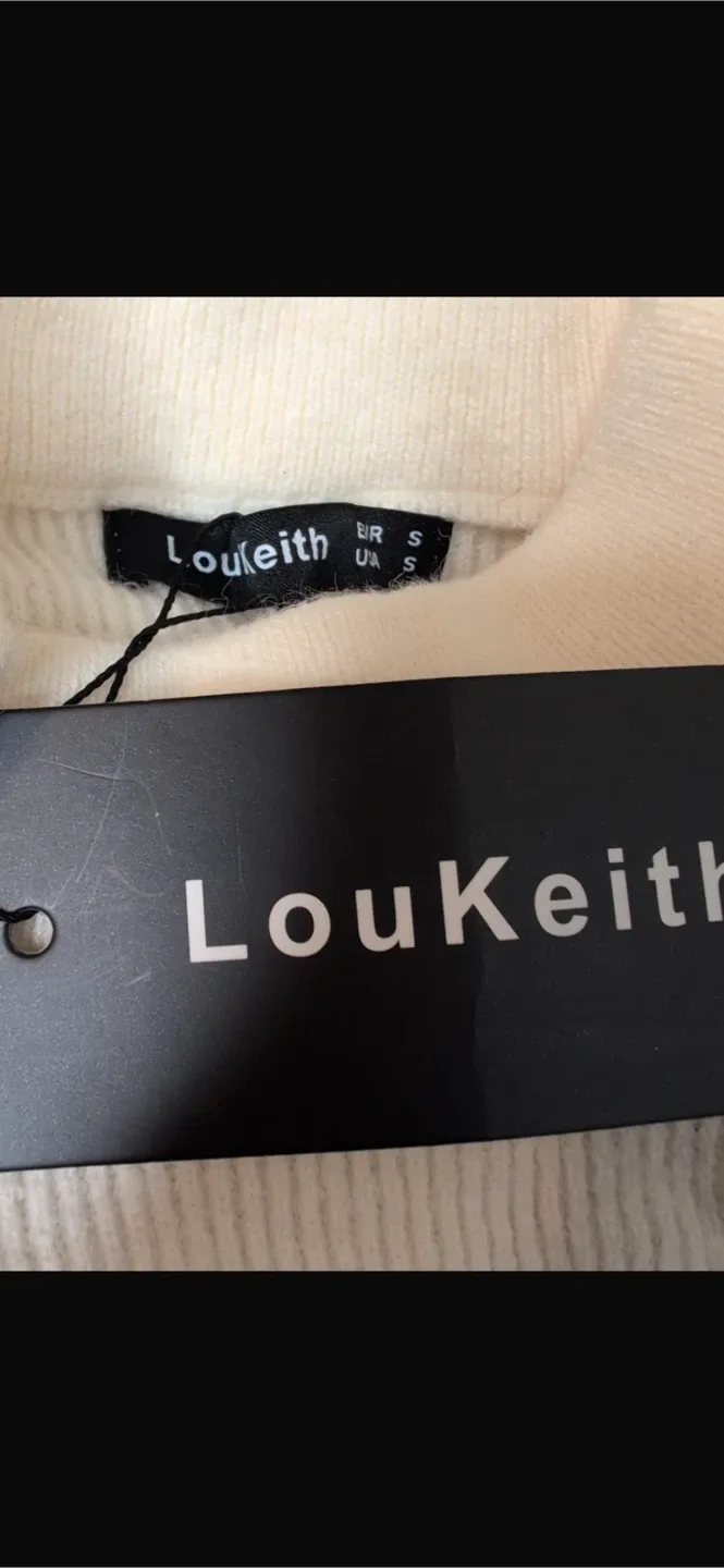 NEW! LouKeith Cream Sweater - Size S image indicator(5)