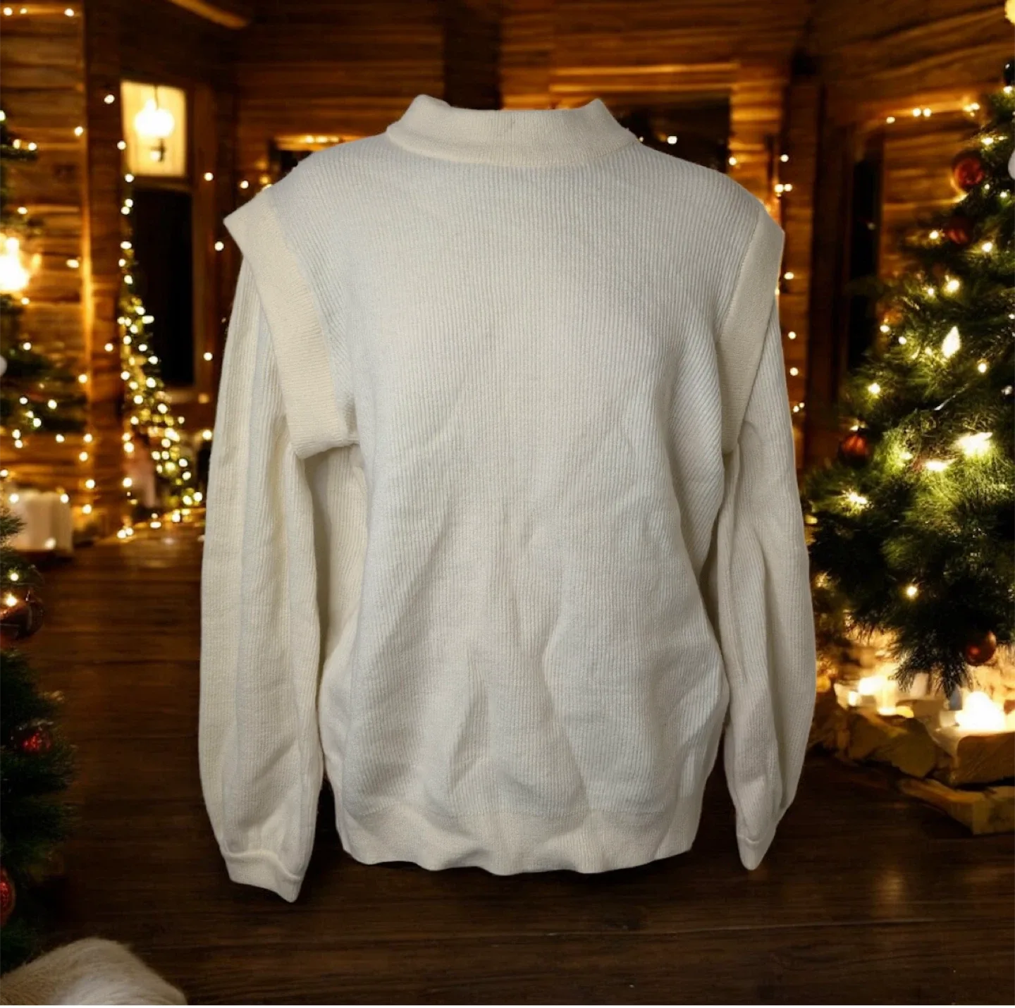 NEW! LouKeith Cream Sweater - Size S