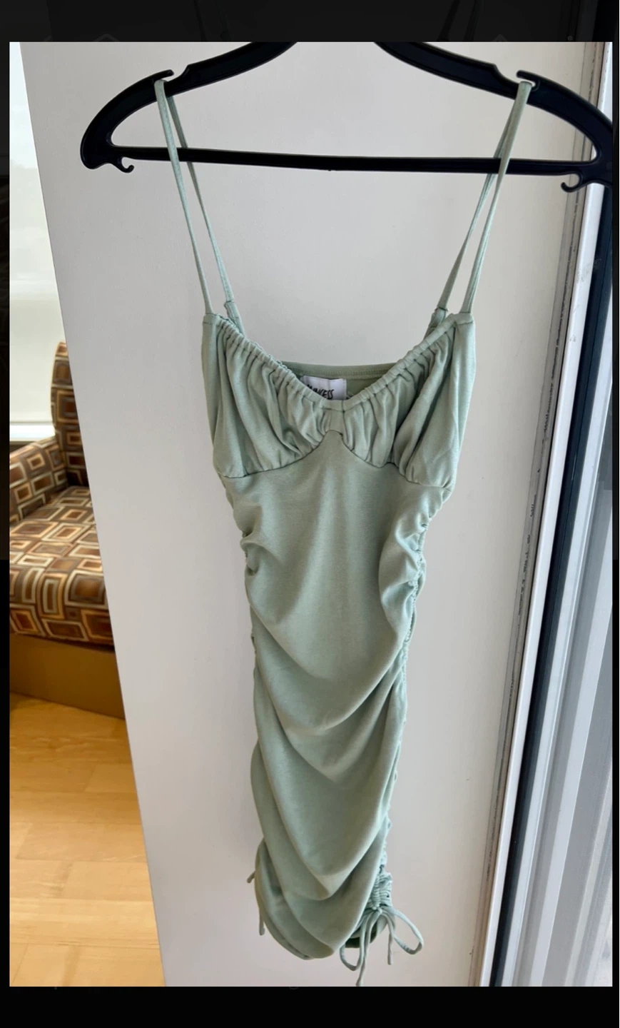 Princess Polly Green Mini Dress - Size S - photo 2