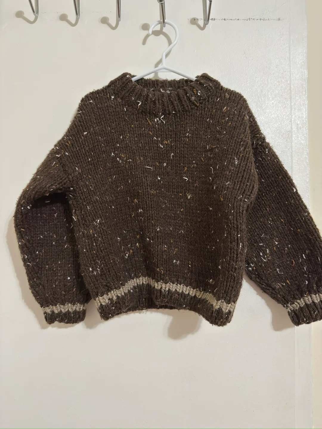 Brown Knit Sweater 3-4