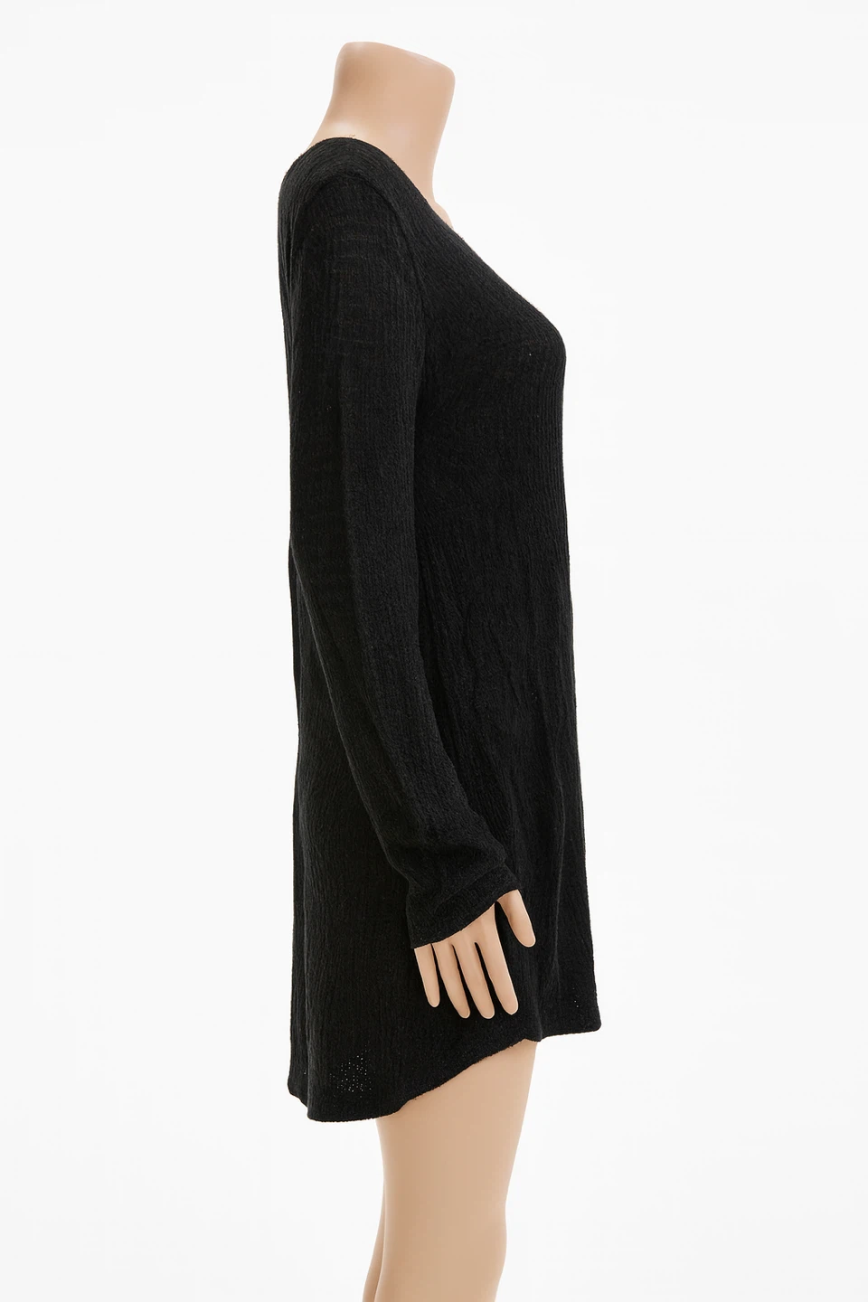 Laura Plus 1X Black Textured Knit Tunic – New With Tag - photo 3
